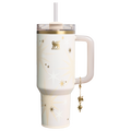 Large Capacity The Quencher Luxe H2.0 Flowstate Tumbler D368A - 40oz Large Capacity Car-Cup Friendly Quencher - Starlight Shimmer