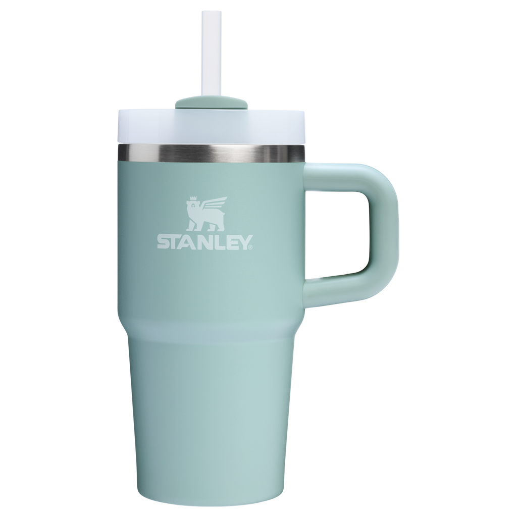 Splash-Resistant FlowState The Quencher H2.O Flowstate Tumbler | Stanley Create D274S - FlowState 3-Position Lid Insulated Travel Mug Detail