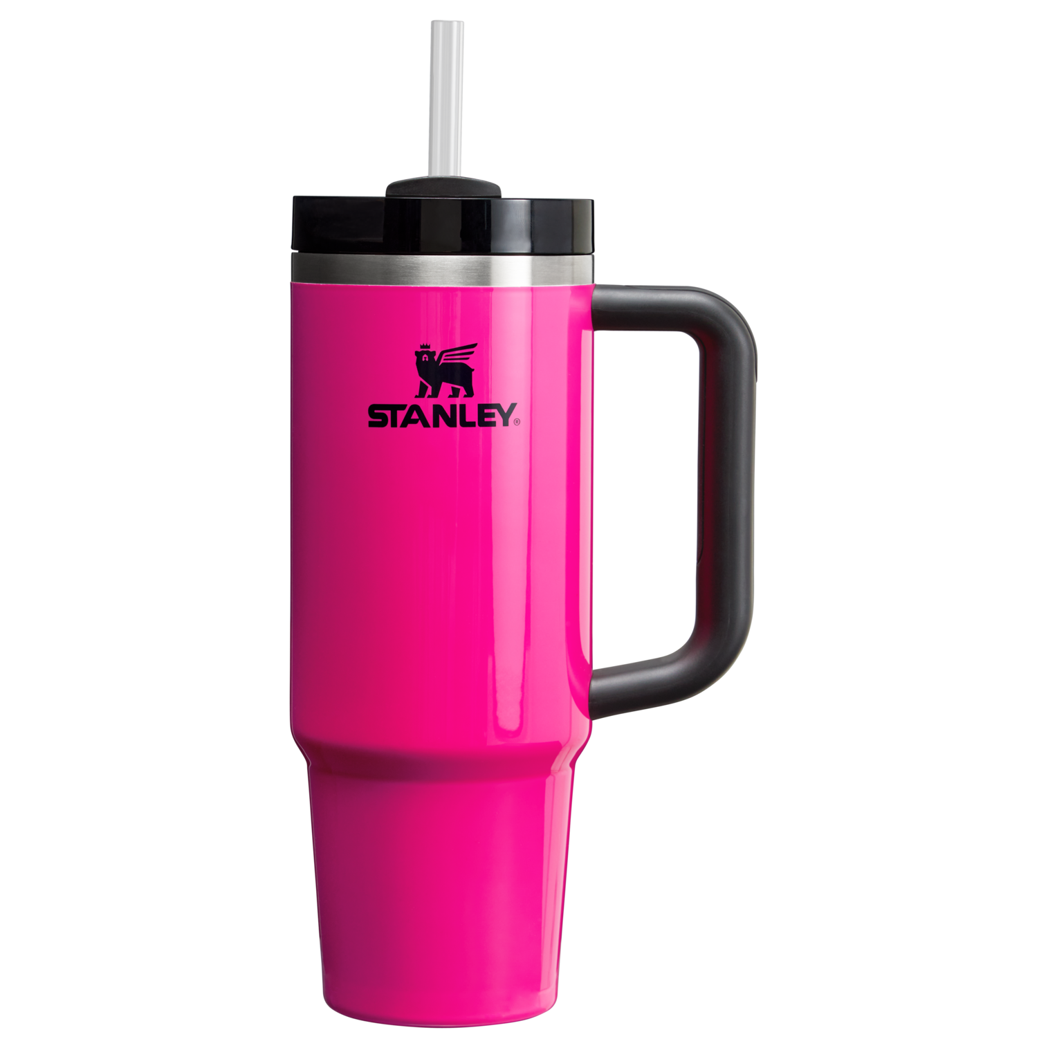 Double-Wall Vacuum The Quencher H2.0 Flowstate Tumbler | Stanley Create D331C - FlowState 3-Position Lid Insulated Travel Mug Detail