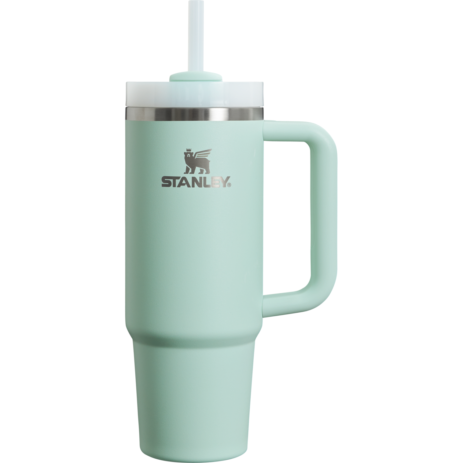 Double-Wall Vacuum The Quencher H2.0 Flowstate Tumbler | Stanley Create D331C - FlowState 3-Position Lid Insulated Travel Mug Detail