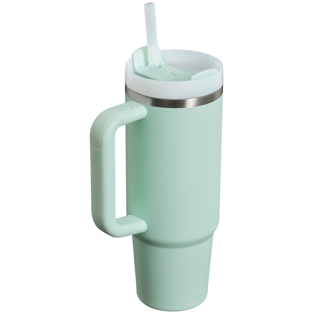 Double-Wall Vacuum The Quencher H2.0 Flowstate Tumbler | Stanley Create D331C - FlowState 3-Position Lid Insulated Travel Mug Detail