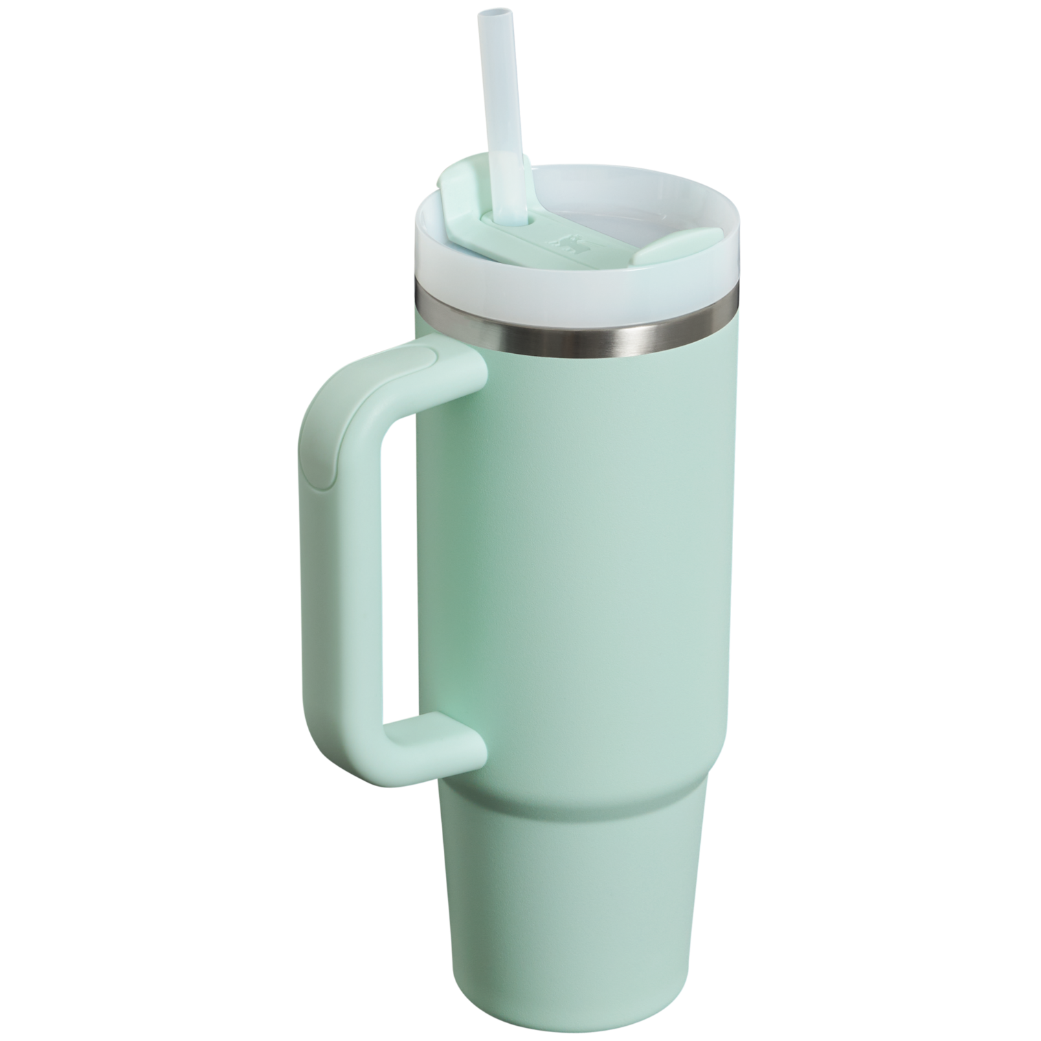 Double-Wall Vacuum The Quencher H2.0 Flowstate Tumbler | Stanley Create D331C - FlowState 3-Position Lid Insulated Travel Mug Detail
