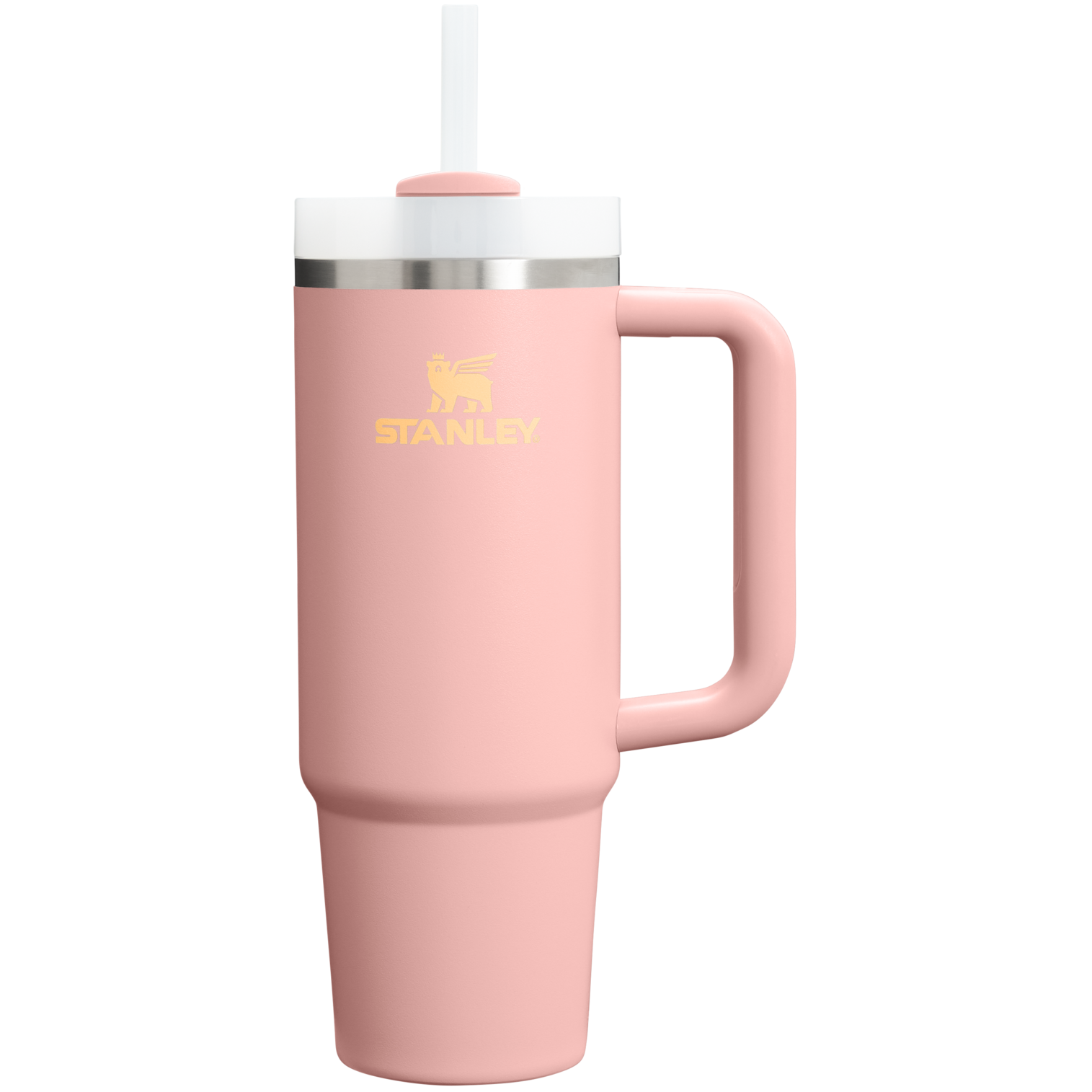 Double-Wall Vacuum The Quencher H2.0 Flowstate Tumbler D051L - FlowState 3-Position Lid Insulated Travel Mug - Peach Rose
