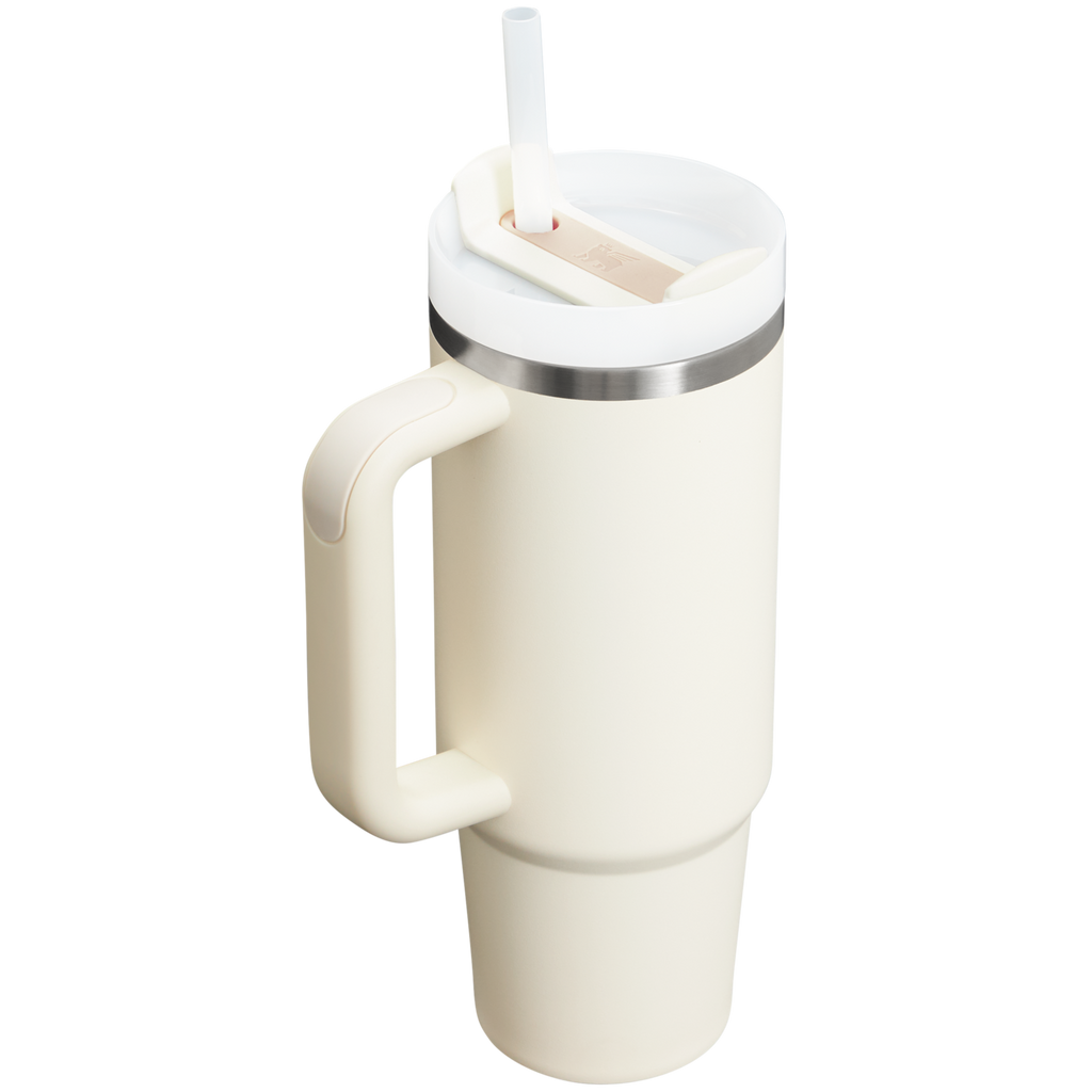 Double-Wall Vacuum The Quencher H2.0 Flowstate Tumbler | Stanley Create D331C - FlowState 3-Position Lid Insulated Travel Mug Detail