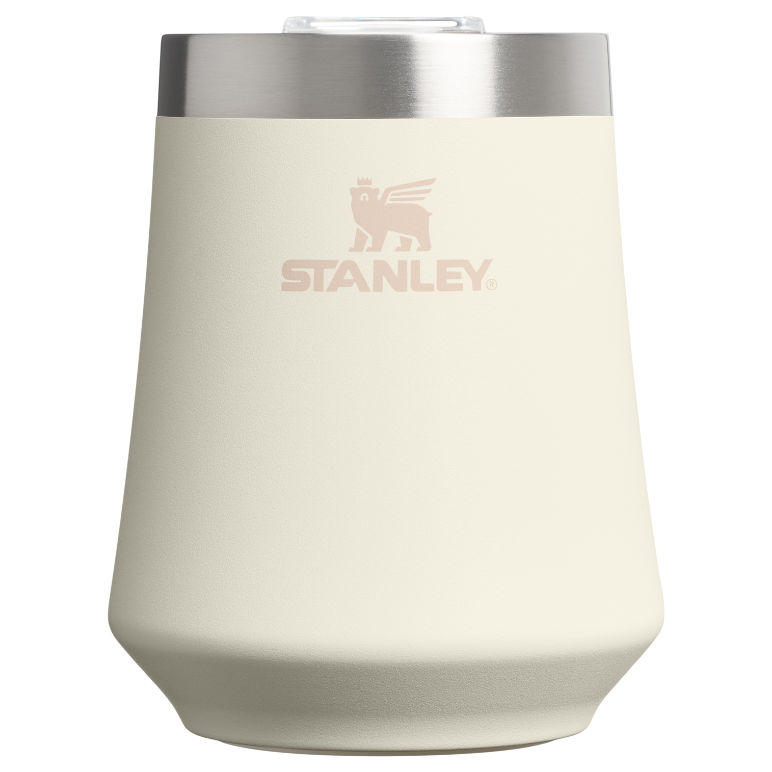 Flavor-Preserving The Reserve Wine Tumbler | Stanley Create D302P - Shatterproof Flavor-Preserving Cocktail Tumbler with Lid - Cream