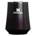 Premium Matte The Halloween Reserve Wine Tumbler D161M - Premium Insulated Egg-Shaped Wine Glass for Outdoors - Purple Night Shine