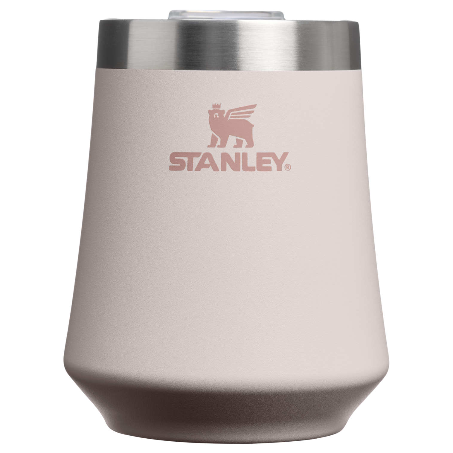 Shatterproof Luxury The Reserve Wine Tumbler D125V - Reserve Collection Stainless Steel Whiskey Cup - Rose Quartz