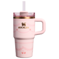 Car-Cup Friendly The Valentine’s Day Quencher H2.0  Flowstate Tumbler D234X - FlowState 3-Position Lid Insulated Travel Mug - Pink Velvet Cake