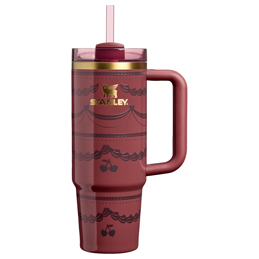 Insulated Travel The Valentine’s Day Quencher H2.0 Flowstate Tumbler D232U - FlowState 3-Position Lid Insulated Travel Mug - Red Velvet Cake