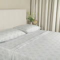 Premium Egyptian Cotton 100% Cotton Queen Sheets Set, 4 Piece Bed Sheets Set with HeiQ Fresh, Percale Weave, Hotel Luxury, Ultra Soft Sheets ... - Premium Ultra-Soft Pillowcase Pair for Sleeping - Default Title