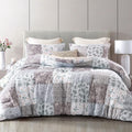 Hypoallergenic Cloud 3-Piece Queen Comforter Set, Soft Reversible Bedding Comforter Sets, Patchwork Printed Down Alternative Comforter Duv... - All-Season Down Alternative Comforter Insert - Default Title
