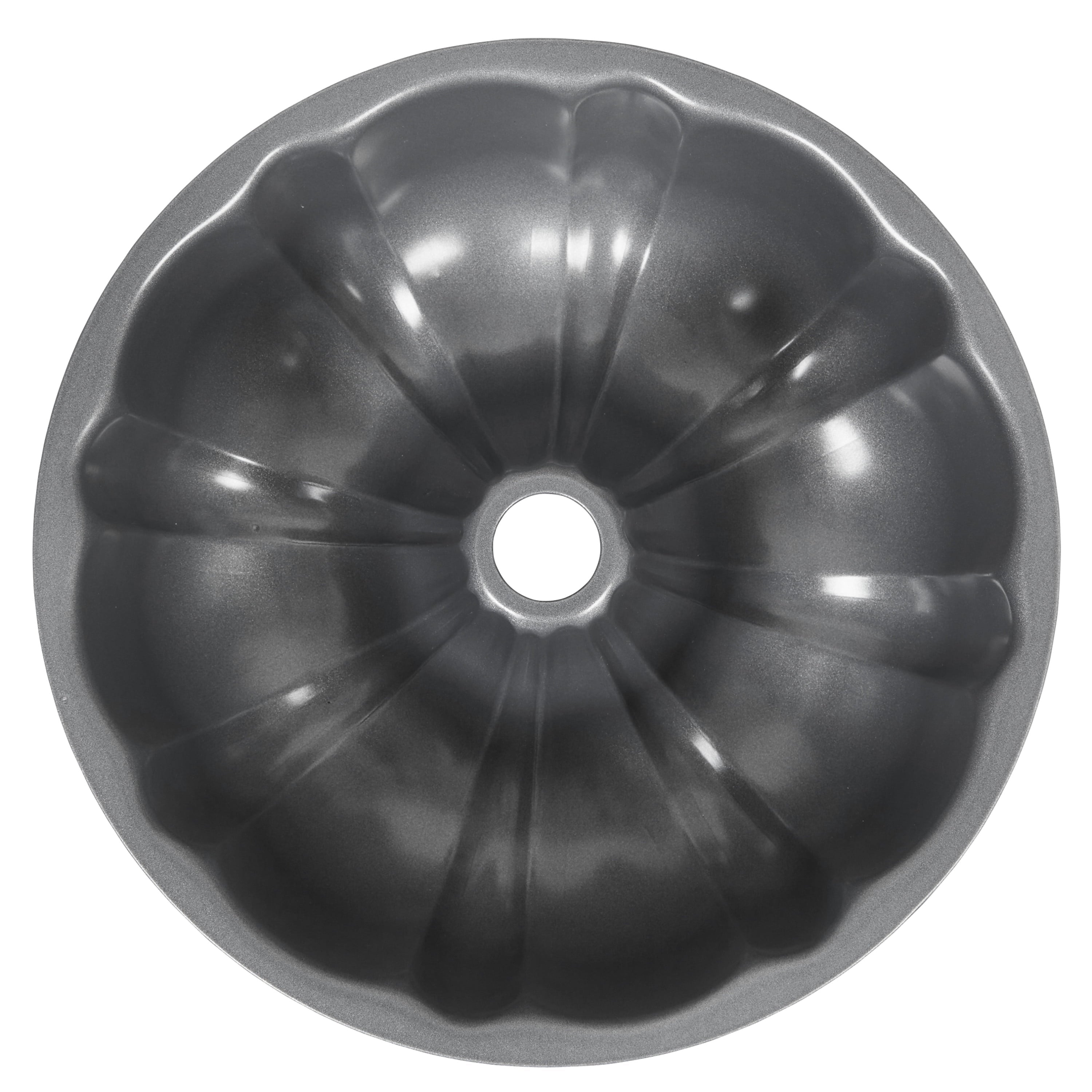 Time-Saving Everyday Non-Stick Bundt Cake Pan 9.51" Fluted Tube Baking Pan, Packaging May Vary - Innovative Kitchen Helper for Modern Cooking - Default Title