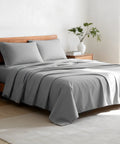 Premium Egyptian Cotton Full Size 4 Piece Sheet Set, Comfy Breathable Cooling Bed Sheets Set, Hotel Luxury Bedding, Deep Pockets, Ultra-Soft,... - Premium Ultra-Soft Pillowcase Pair for Sleeping - Default Title