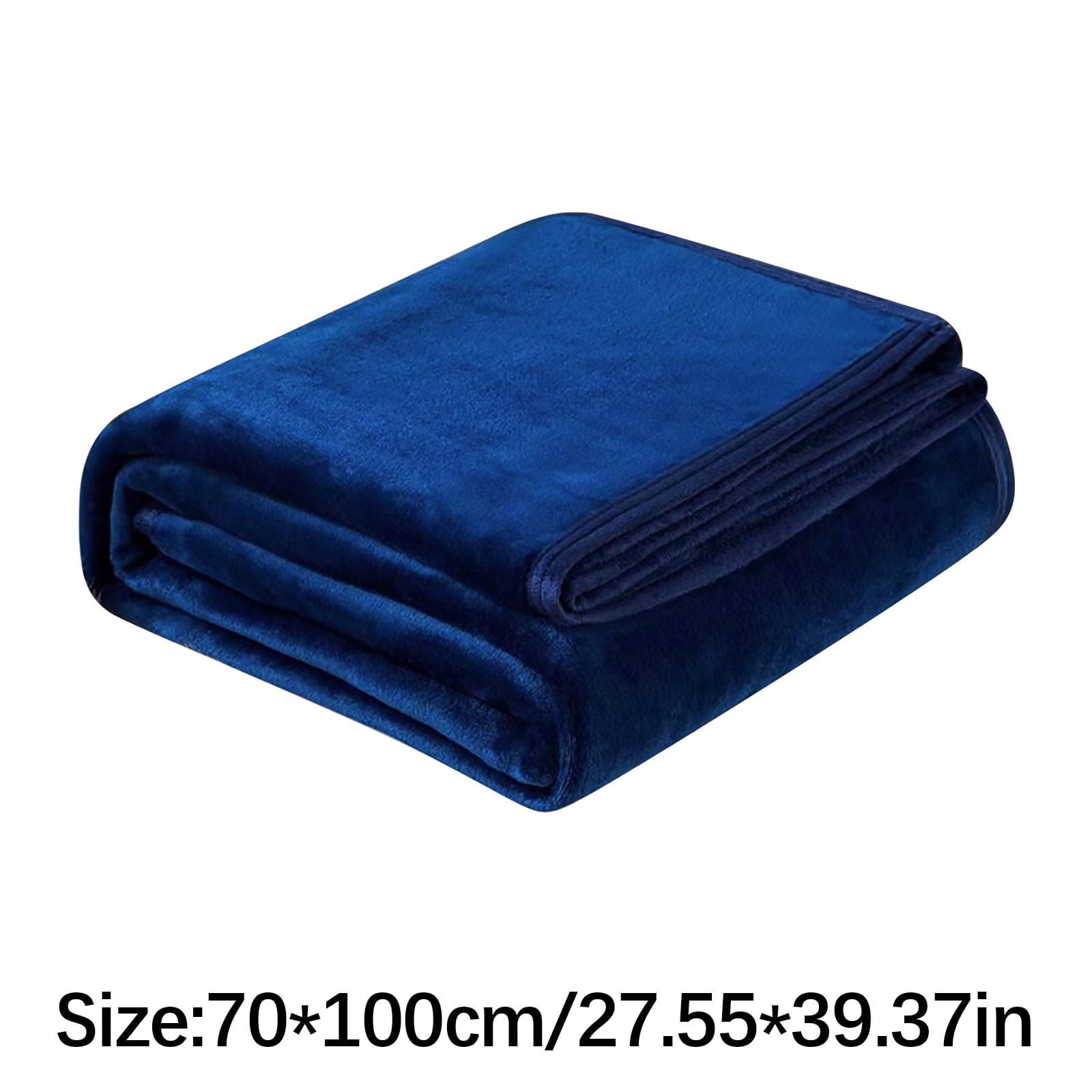 Cozy Fleece 28x39 Inch Soft Thick Gentle Cozy Throw for Couch Lightweight Warm Home Throw for Living Room Bedroom - Luxury Knitted Decorative Throw Blanket with Fringes Detail