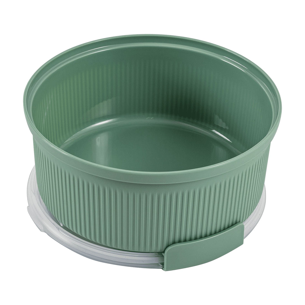 Whimsical Doughnut (2 pack) Food Storage Bento Container, Round, Green, 47oz Capacity, A Practical Choice for School Lunches a... - Deliciously Soft Cupcake Sensory Glob Detail