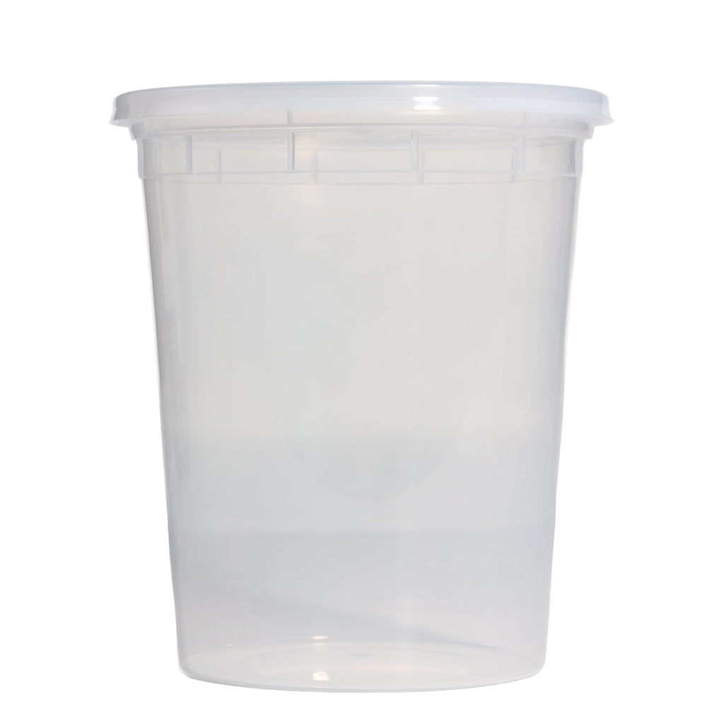 Fun Food Fidget 40 Piece 32oz Plastic Deli Container, Ideal Use for Meal Prep and Batch Cooking - Fun Food Fidget Cookie Squishable Toy Detail