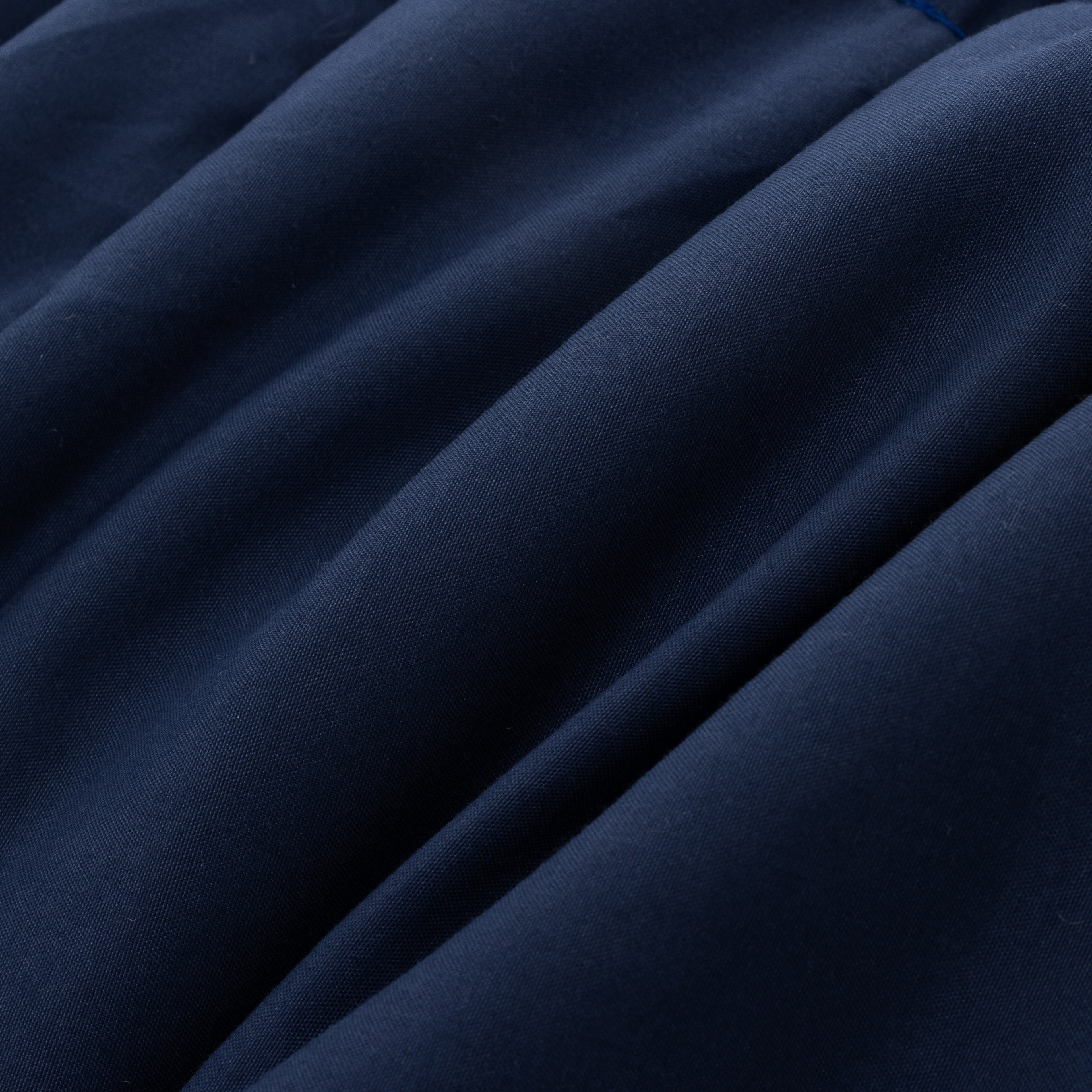 All-Season Queen Comforter Set All Season Reversible Bed Set with 2 Pillow Cases 3 Pieces Bedding Sets Down Alternative Blue/Gra... - Cloud-Like Soft Lightweight Bed Comforter Detail