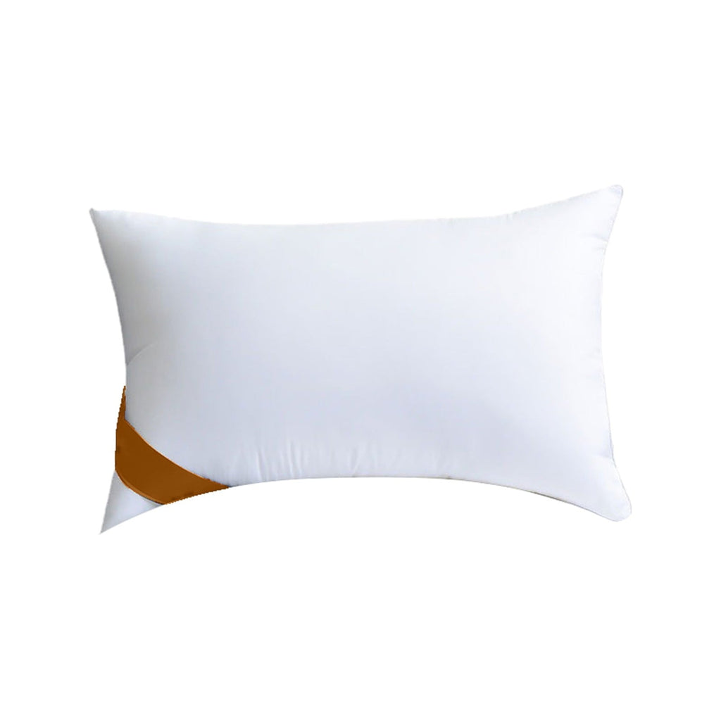 Ergonomic Memory Foam Pillows Set of 2 - White Pillows 2 Pack Hotel Quality Bed Pillows for Sleeping Soft and Supportive Pillows for Side, ... - Decorative Throw Pillow Cushion for Sofa & Bed Detail