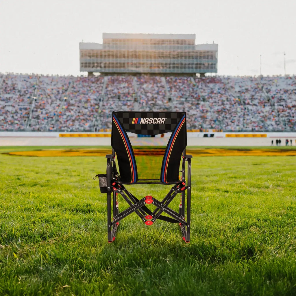 Smooth Motion Adjustable Rocker - NASCAR - Choice 899 - RoadTrip Rocker Smooth Motion Camp Chair Detail
