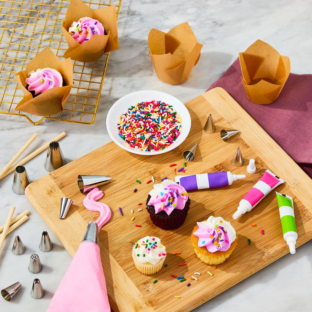 Time-Saving Large Decorating Tips, 4 Pieces - Innovative Kitchen Helper for Modern Cooking Detail