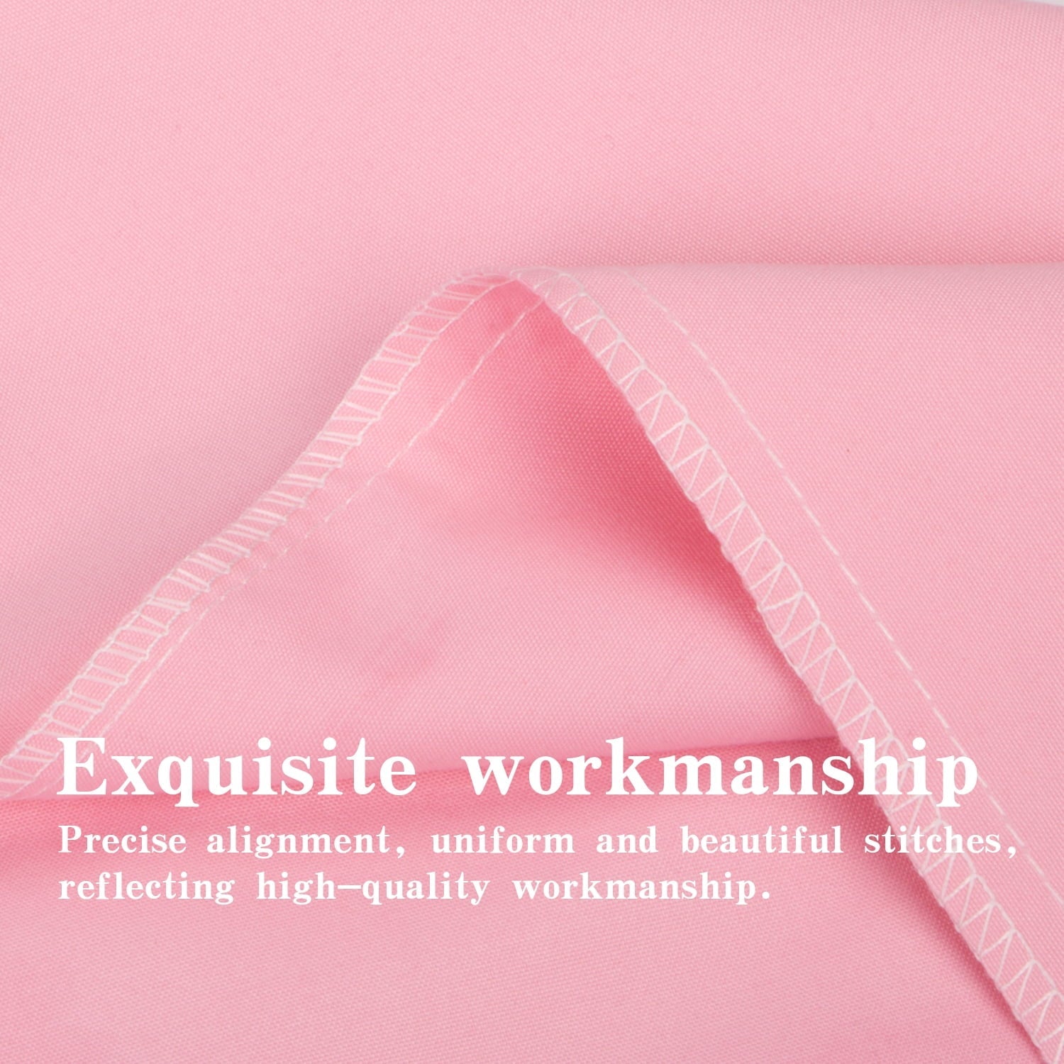Premium Egyptian Cotton Microfiber Bed Sheets Set - 1800 Series Soft Sheet Set- 3 Piece - Twin XL - Pink - Premium Ultra-Soft Pillowcase Pair for Sleeping Detail