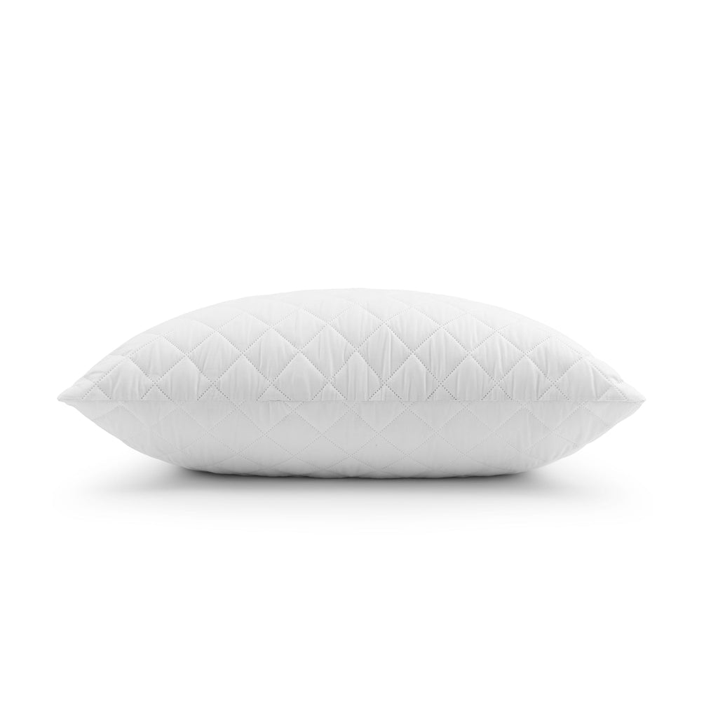Decorative Plump Memory Foam Cluster Bed Pillow, Standard Queen - Orthopedic Shredded Foam Bed Pillow Set Detail