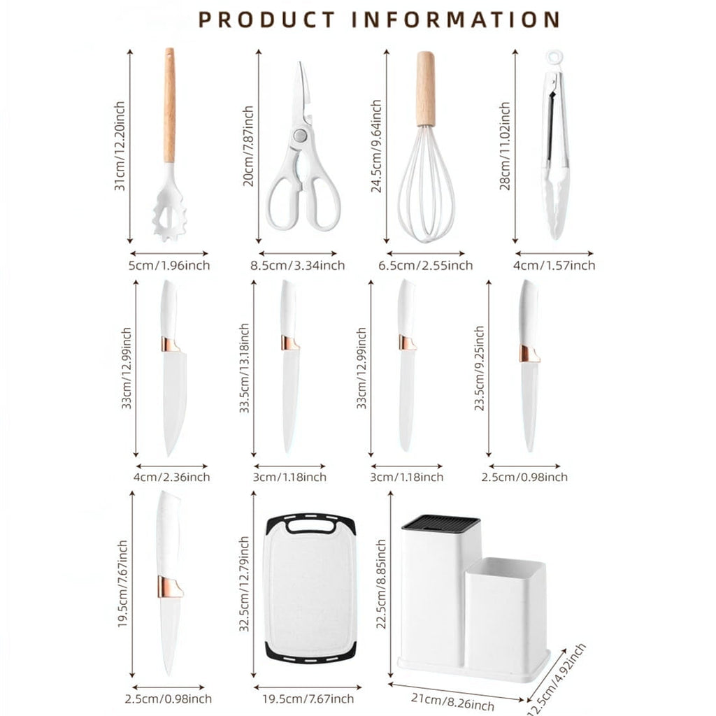 Ergonomic Cooking Kitchen Utensils Set for Cooking, 11 Cooking Utensils, 6 Knife set Beige,3 Utensil Sets,utensilios de cocina - Heat-Resistant Silicone Cooking Spatula Turner Detail