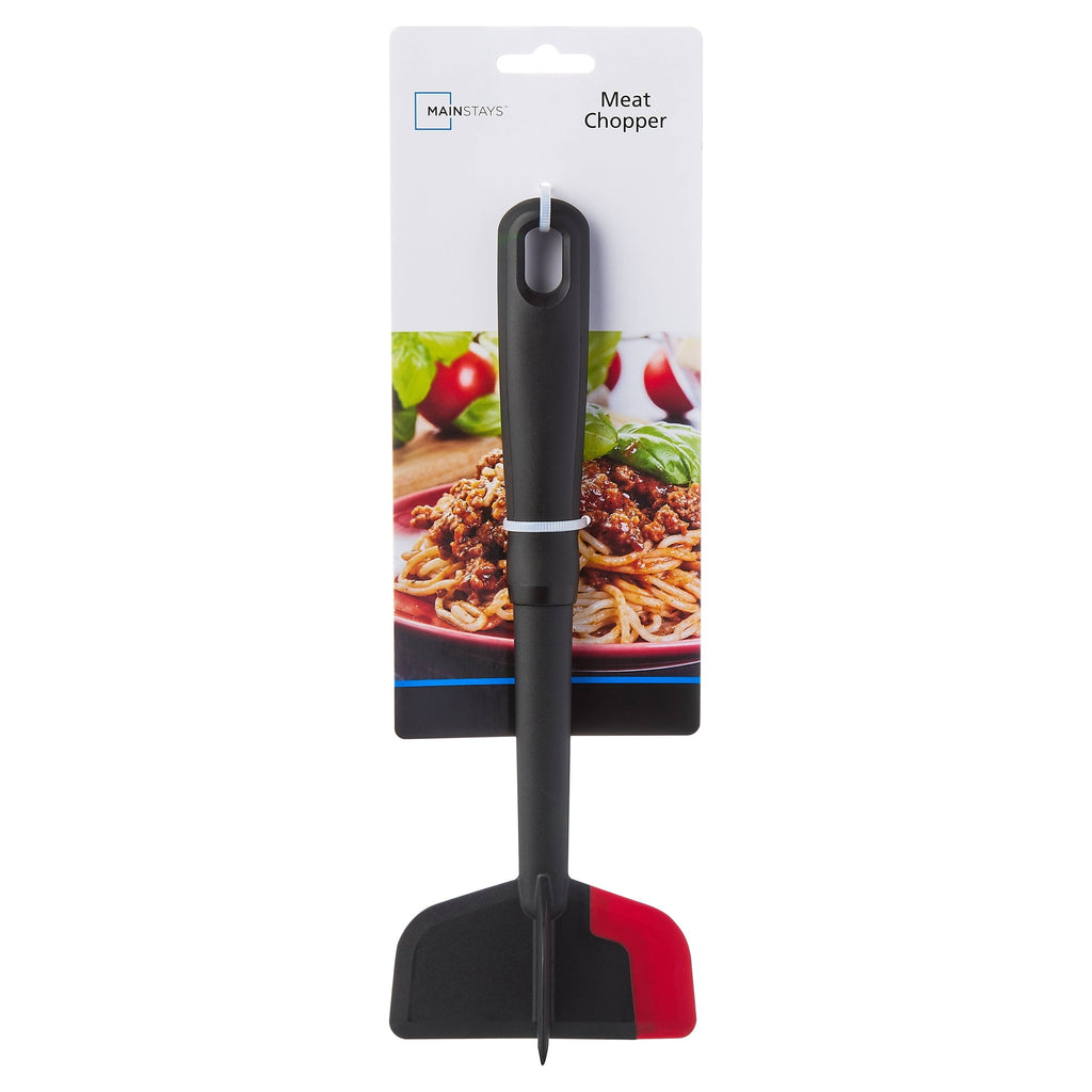 Ergonomic Manual Silicone Meat Masher and Chopper, Black - Innovative Kitchen Helper for Modern Cooking Detail