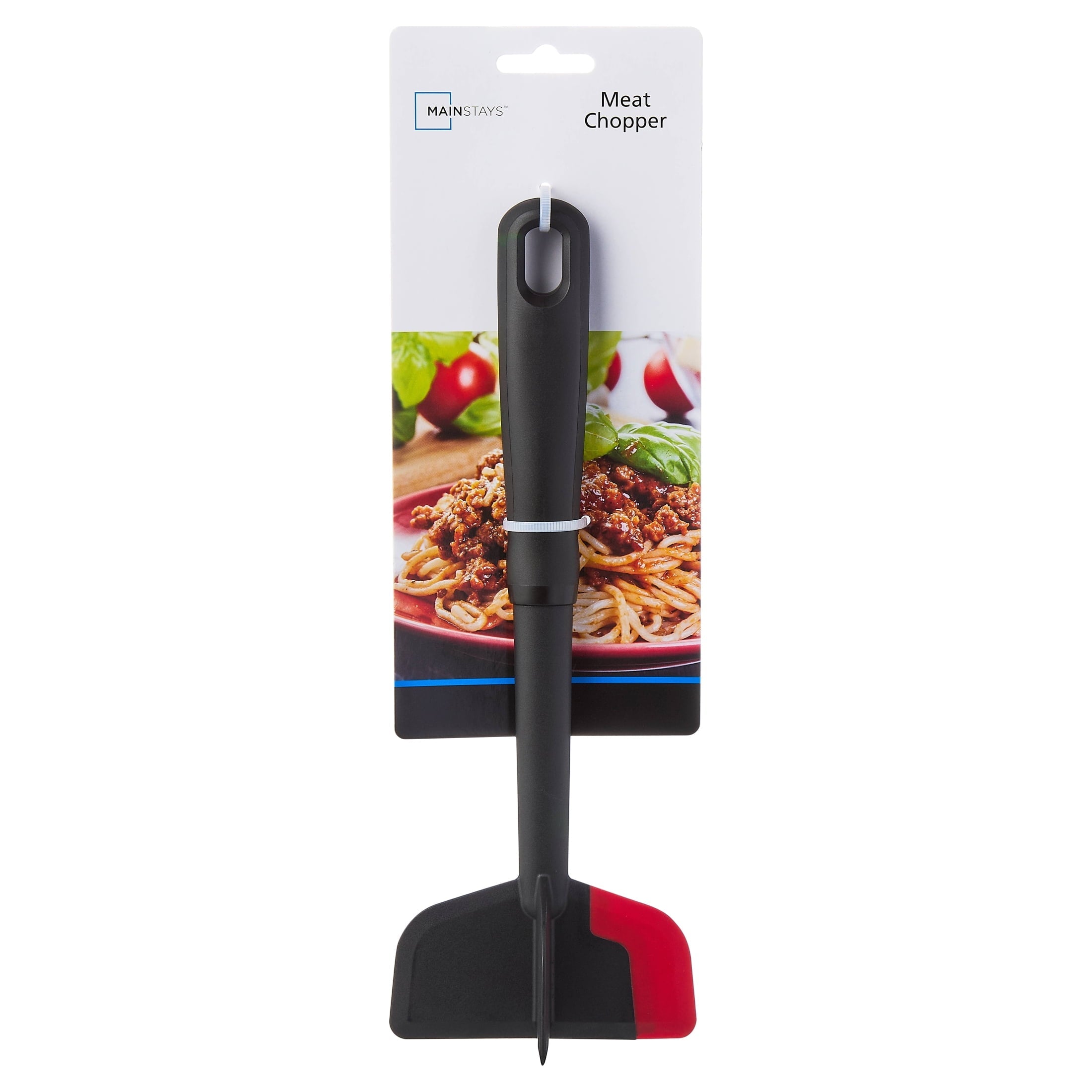 Ergonomic Manual Silicone Meat Masher and Chopper, Black - Innovative Kitchen Helper for Modern Cooking Detail