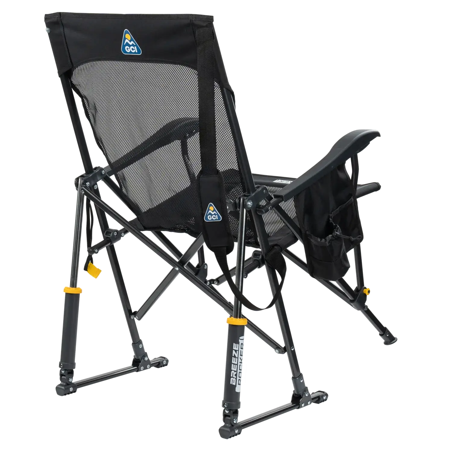 Luxury Camp BreezeRocker - Choice 504 - RoadTrip Rocker Smooth Motion Camp Chair Detail