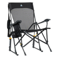 Luxury Camp BreezeRocker - Choice 504 - RoadTrip Rocker Smooth Motion Camp Chair - Black