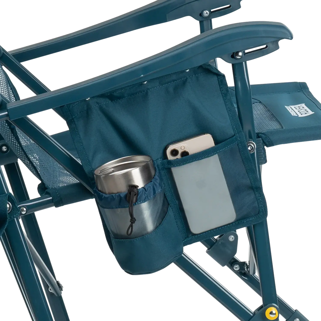 Luxury Camp BreezeRocker - Choice 504 - RoadTrip Rocker Smooth Motion Camp Chair Detail