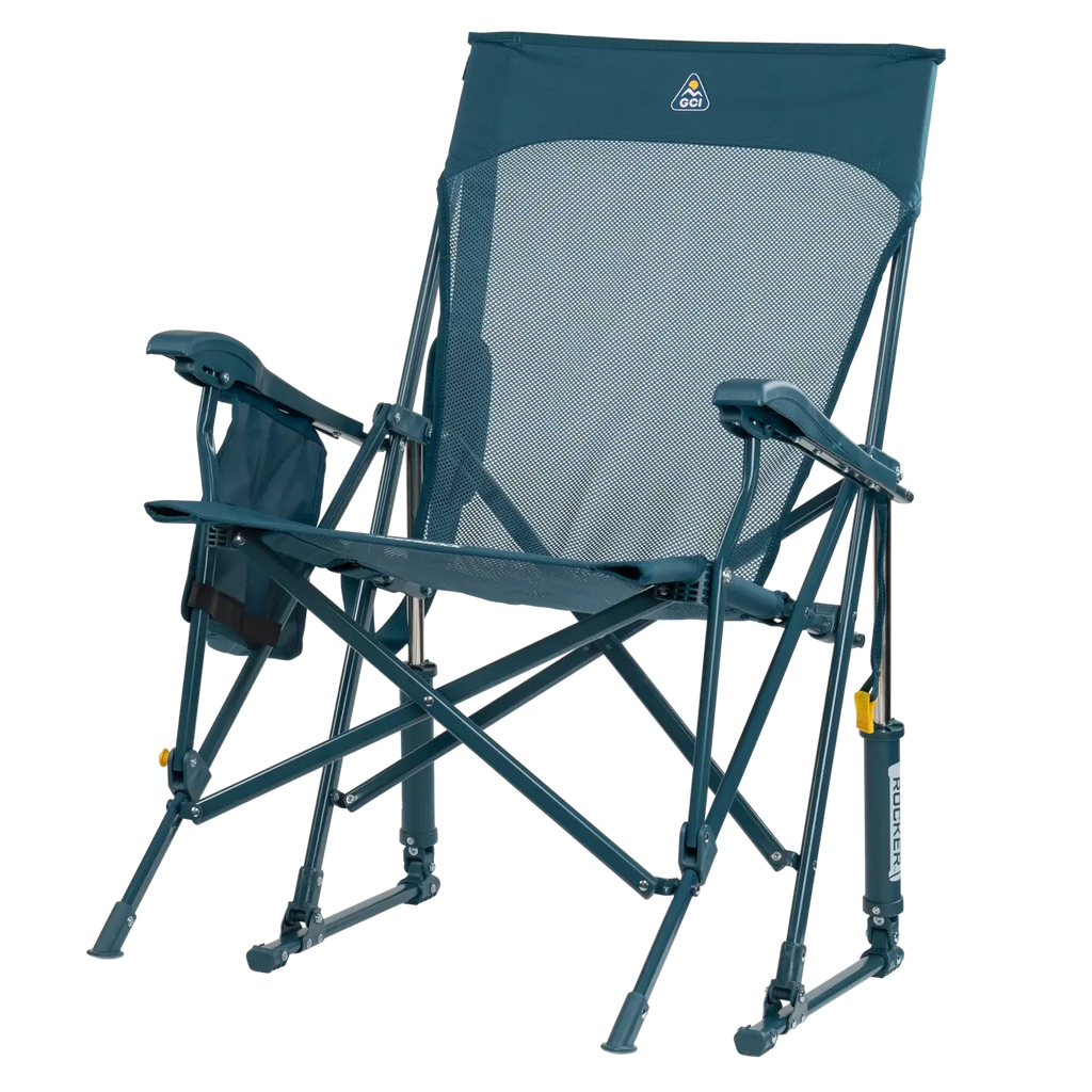 Luxury Camp BreezeRocker - Choice 504 - RoadTrip Rocker Smooth Motion Camp Chair Detail