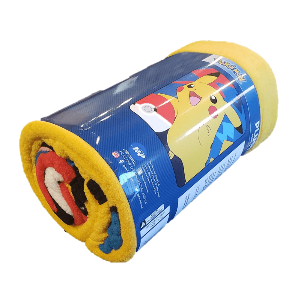 Reversible Sherpa Throw Blanket, "Quick Capture", Micro Raschel, 46in x 60in, 1 Each - Lightweight Plush Warm Blanket for All Seasons Detail