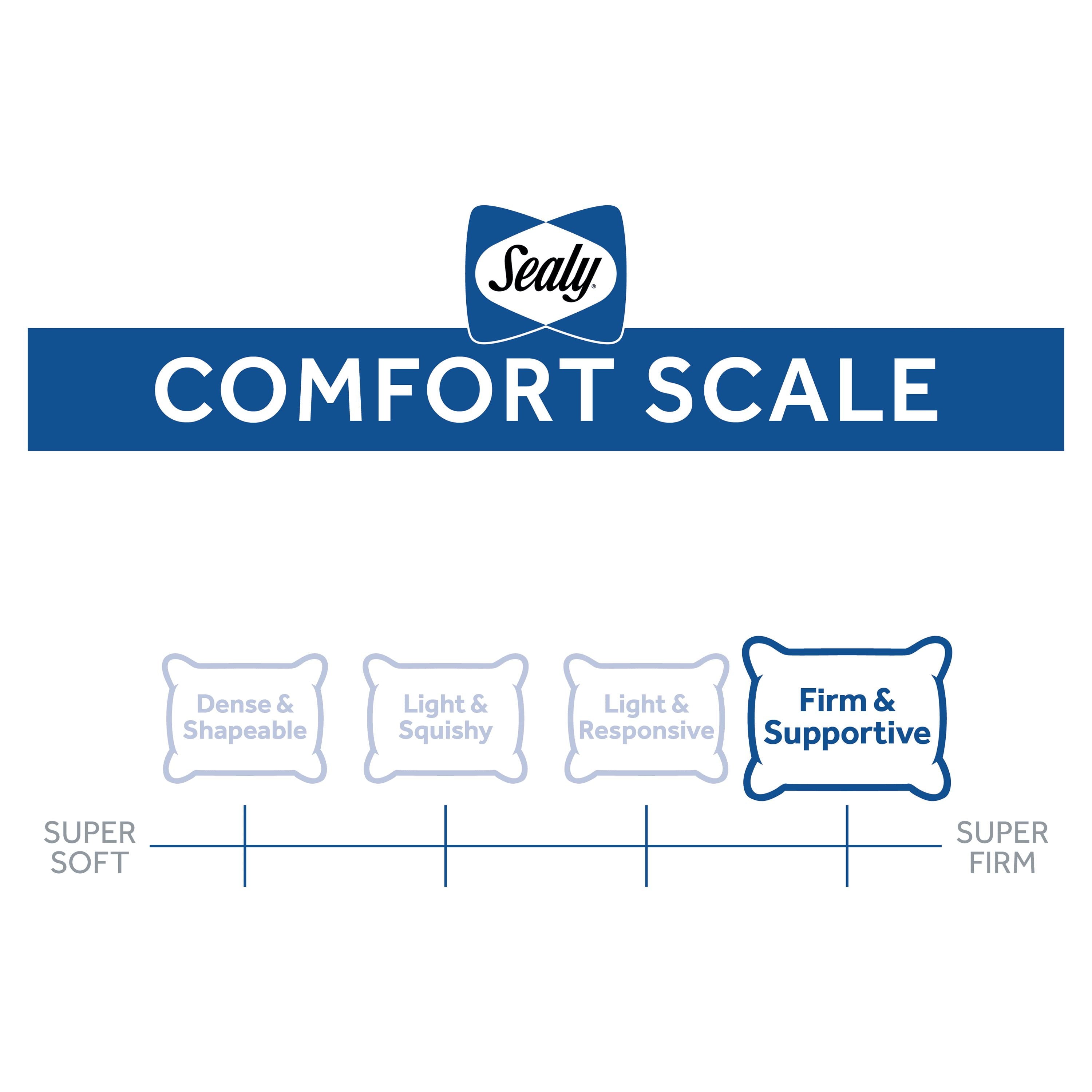 Ergonomic Memory Foam Cooling Performance Odor Neutralizing Extra Firm Support Machine Washable Pillow, King - Hotel Quality Plush Sleeping Pillows Detail