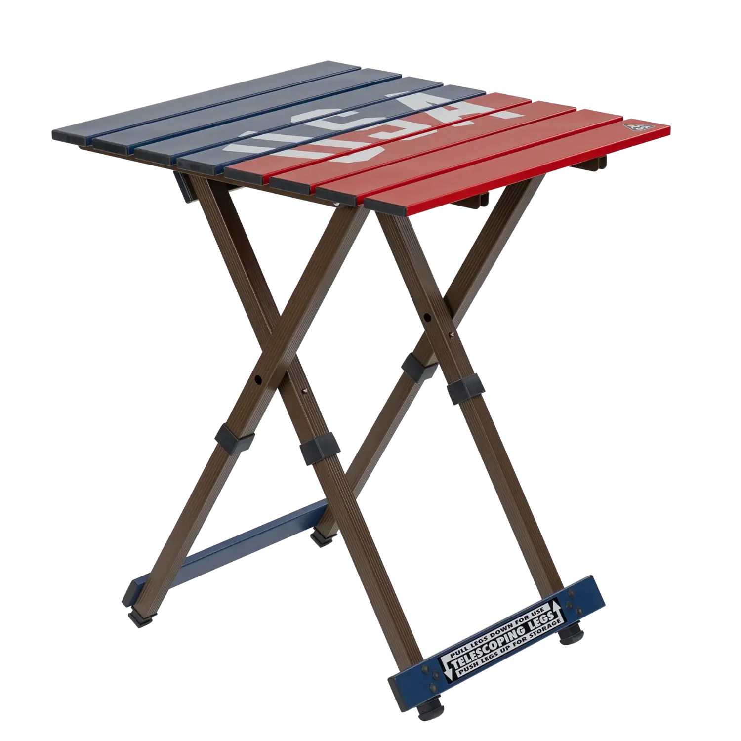 Heavy-Duty Grilling Compact Camp Table 20 - USA Anniversary Deluxe - Choice 757 - Multi-Functional Heavy-Duty Grilling Table Counter - Default Title