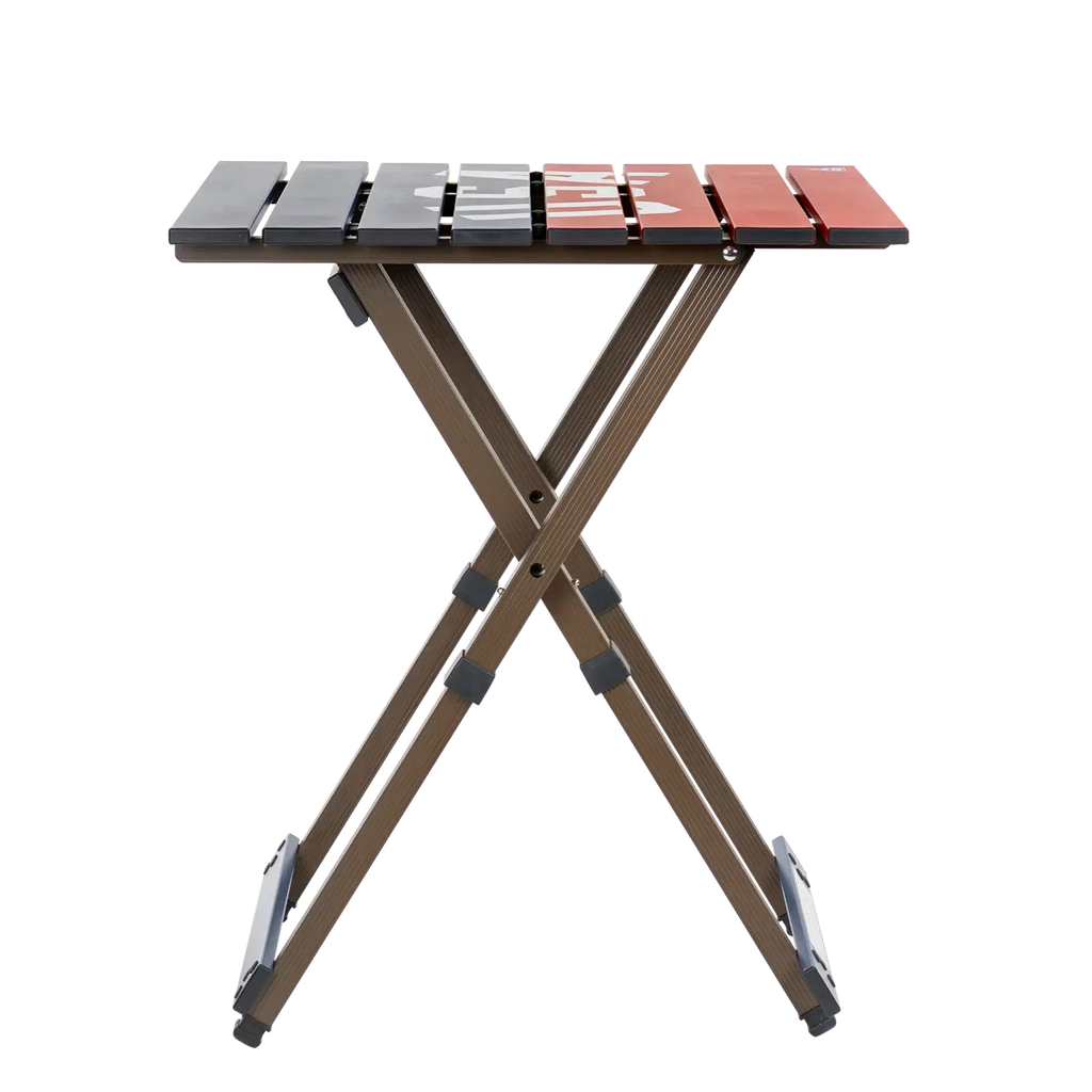 Heavy-Duty Grilling Compact Camp Table 20 - USA Anniversary Deluxe - Choice 757 - Multi-Functional Heavy-Duty Grilling Table Counter Detail