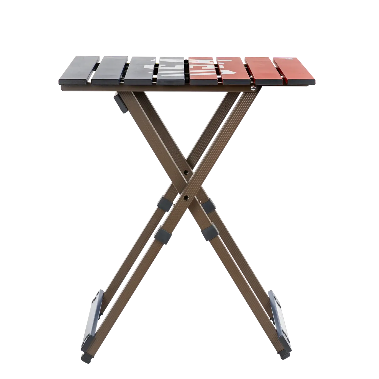 Heavy-Duty Grilling Compact Camp Table 20 - USA Anniversary Deluxe - Choice 757 - Multi-Functional Heavy-Duty Grilling Table Counter Detail
