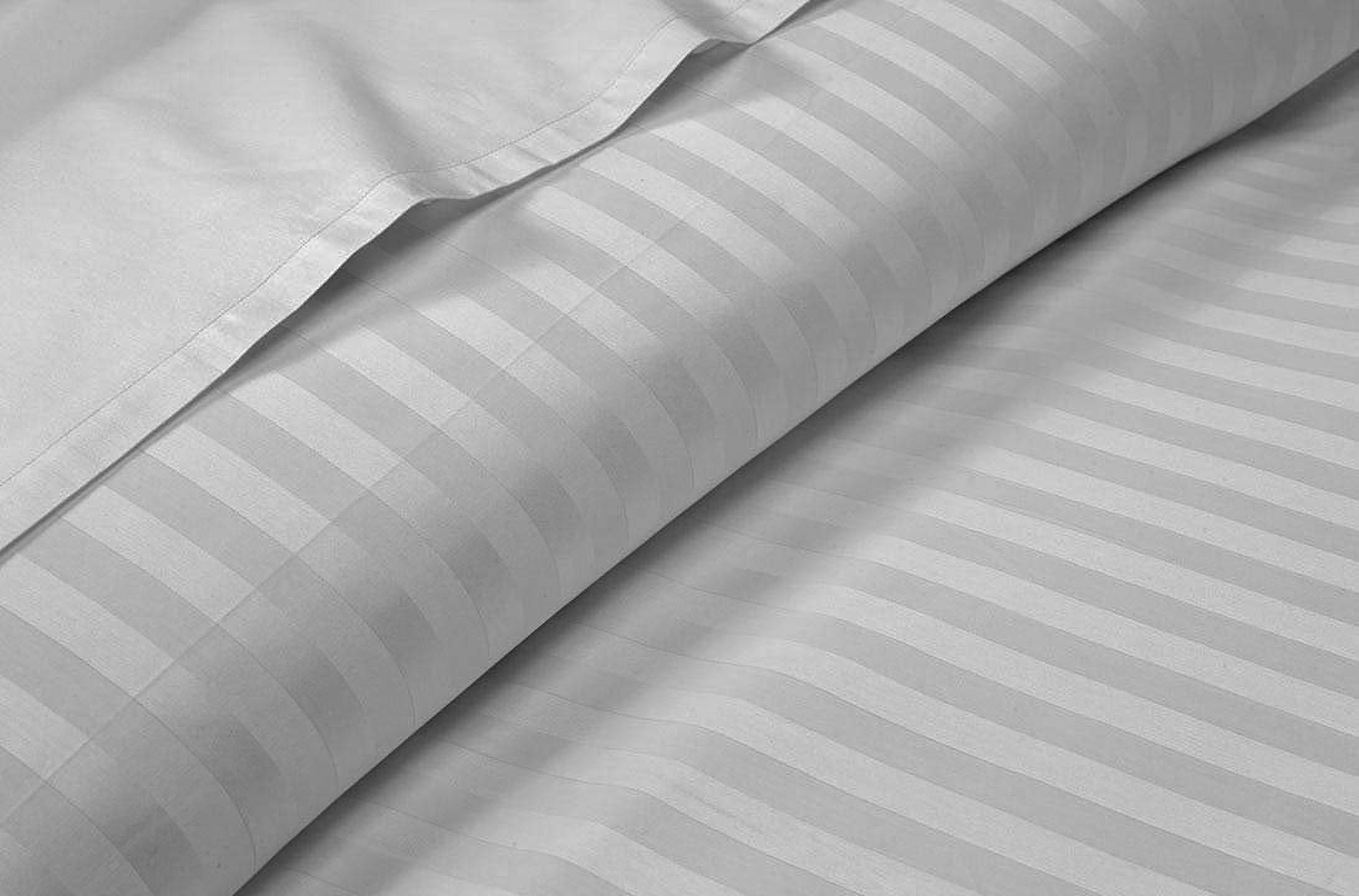 Premium Egyptian Cotton 4 Piece 100% Egyptian Cotton Bed Sheets Set - Luxury Soft & Sheets - Deep Pocket of 16" Inch - Hotel Style Silky Bedd... - Premium Ultra-Soft Pillowcase Pair for Sleeping Detail