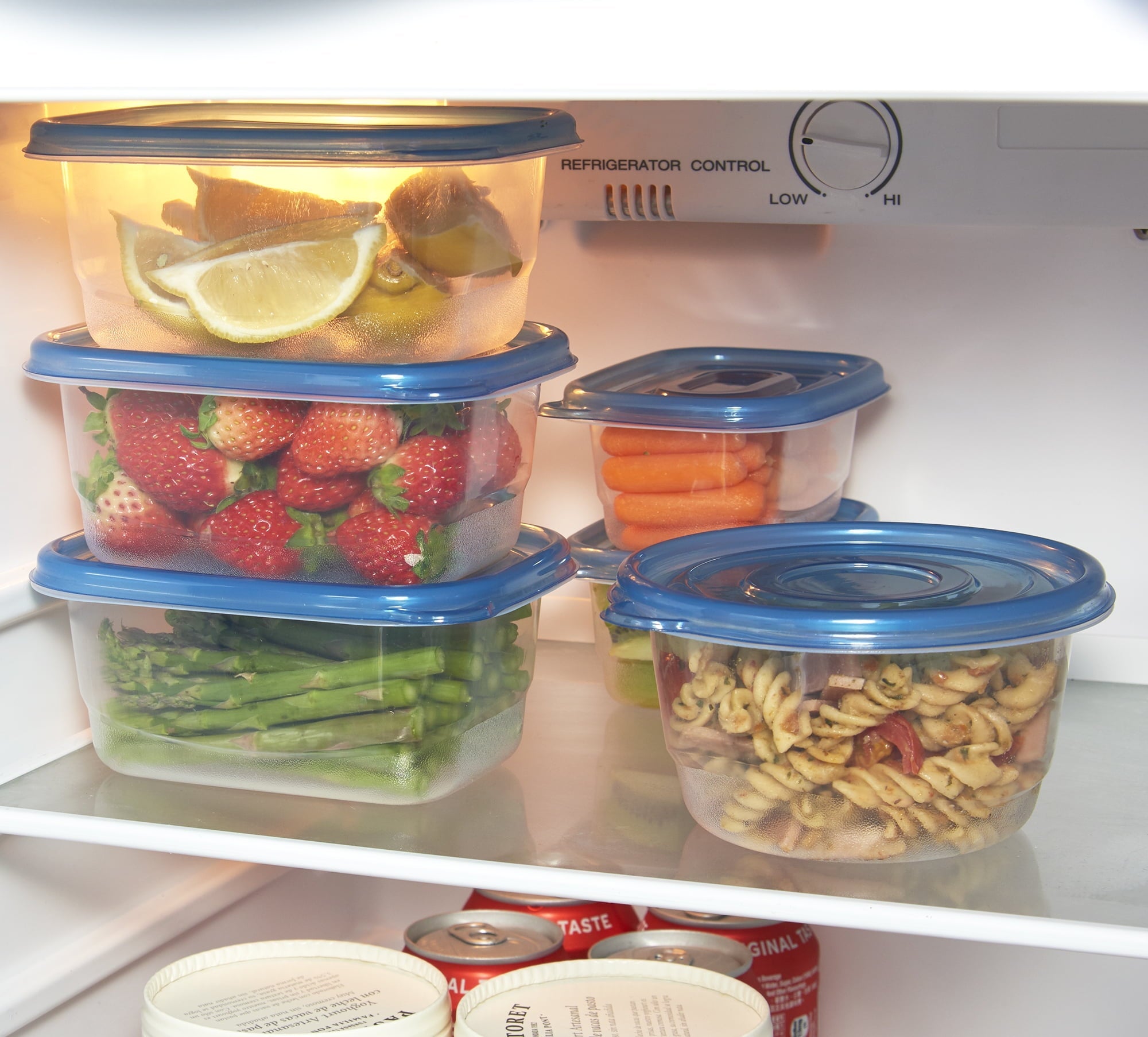 Playful Geometric 92pc Plastic Food Storage Container set, Ideal Use for Refrigeration Storage and Organization,... - Fun Food Fidget Cookie Squishable Toy Detail