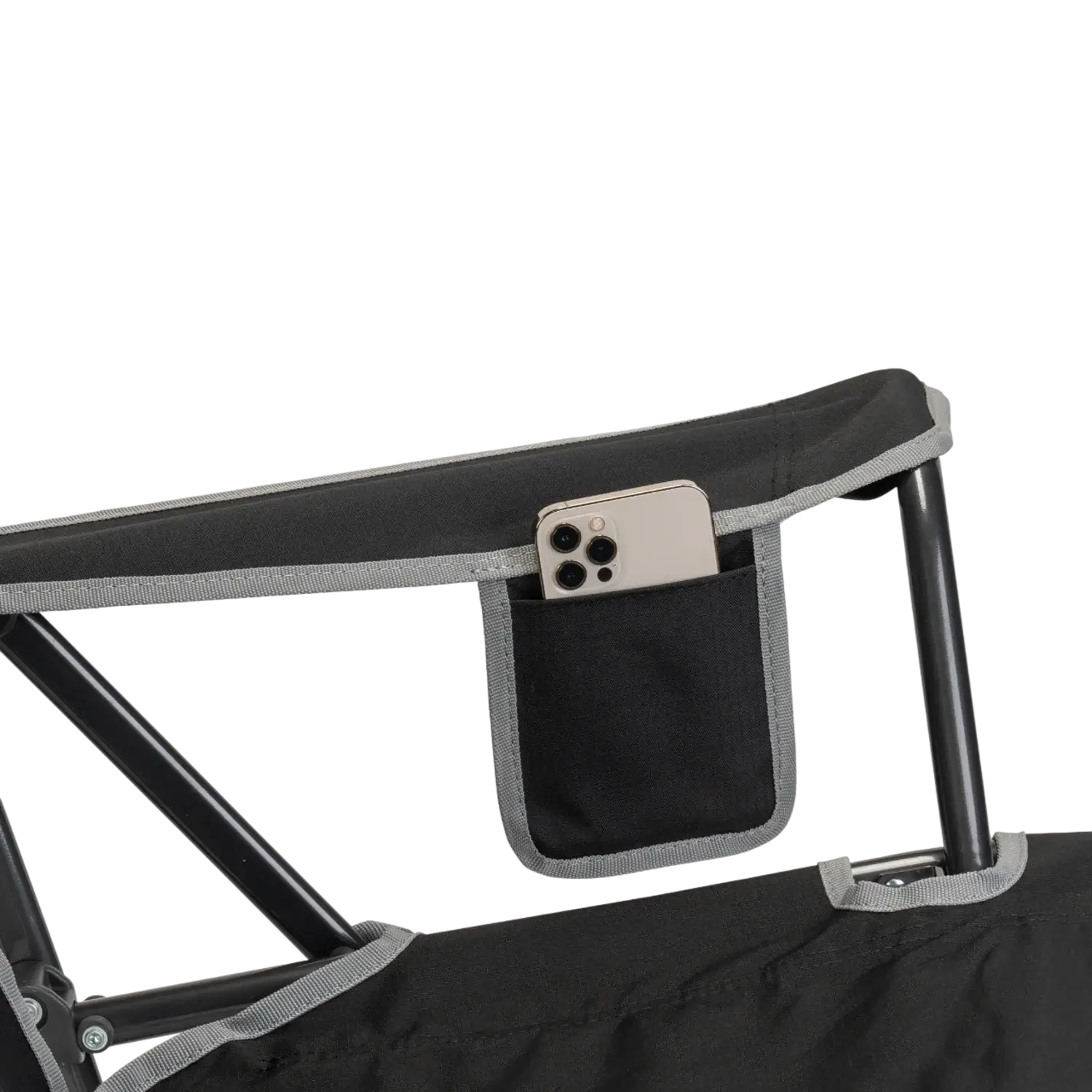 Premium All-Weather Comfort Pro Rocker - Choice 375 - Freestyle Rocker Portable Outdoor Folding Chair Detail