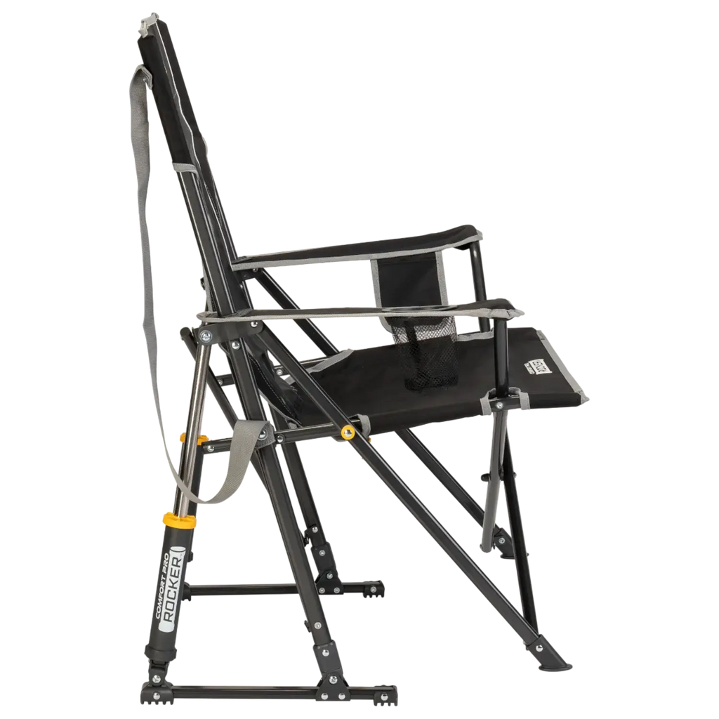 Premium All-Weather Comfort Pro Rocker - Choice 375 - Freestyle Rocker Portable Outdoor Folding Chair Detail