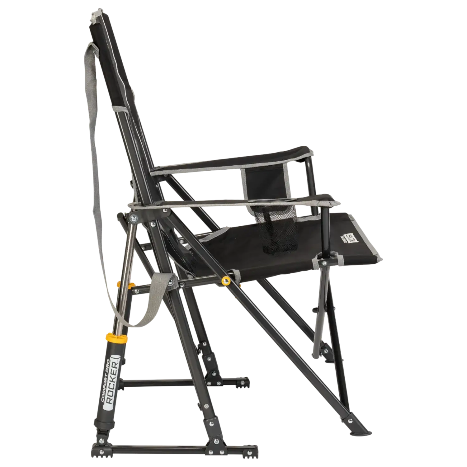 Premium All-Weather Comfort Pro Rocker - Choice 375 - Freestyle Rocker Portable Outdoor Folding Chair Detail