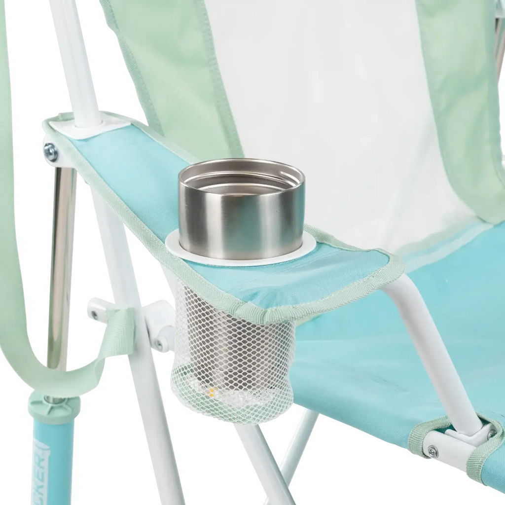 Premium All-Weather Comfort Pro Rocker - Choice 375 - Freestyle Rocker Portable Outdoor Folding Chair Detail