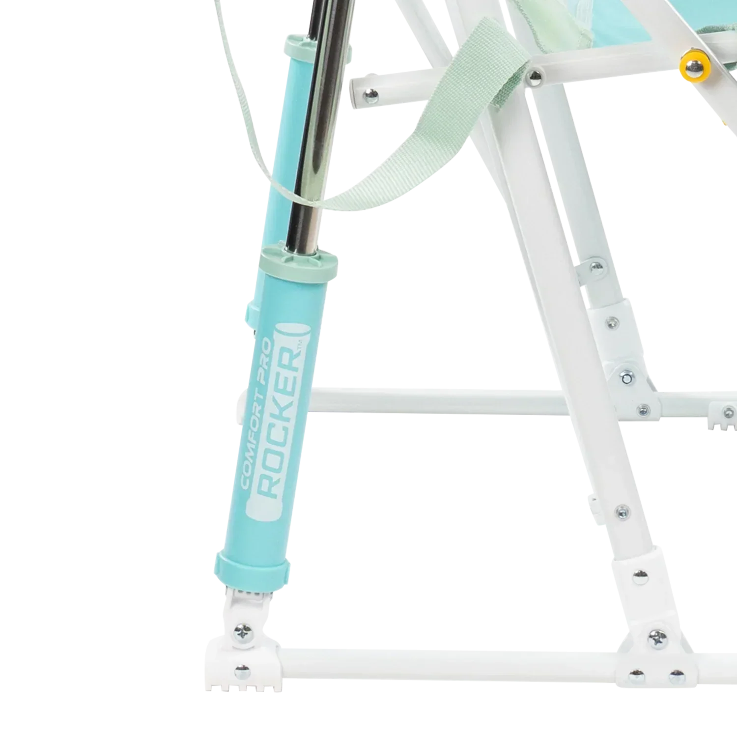 Premium All-Weather Comfort Pro Rocker - Choice 375 - Freestyle Rocker Portable Outdoor Folding Chair Detail