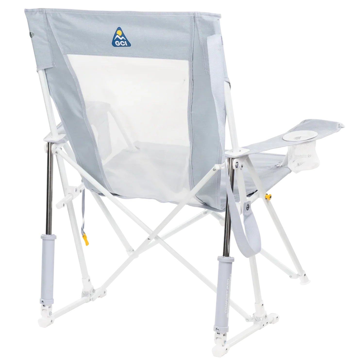 Smooth Motion Comfort Pro Rocker XL - Choice 107 - Freestyle Rocker Portable Outdoor Folding Chair Detail
