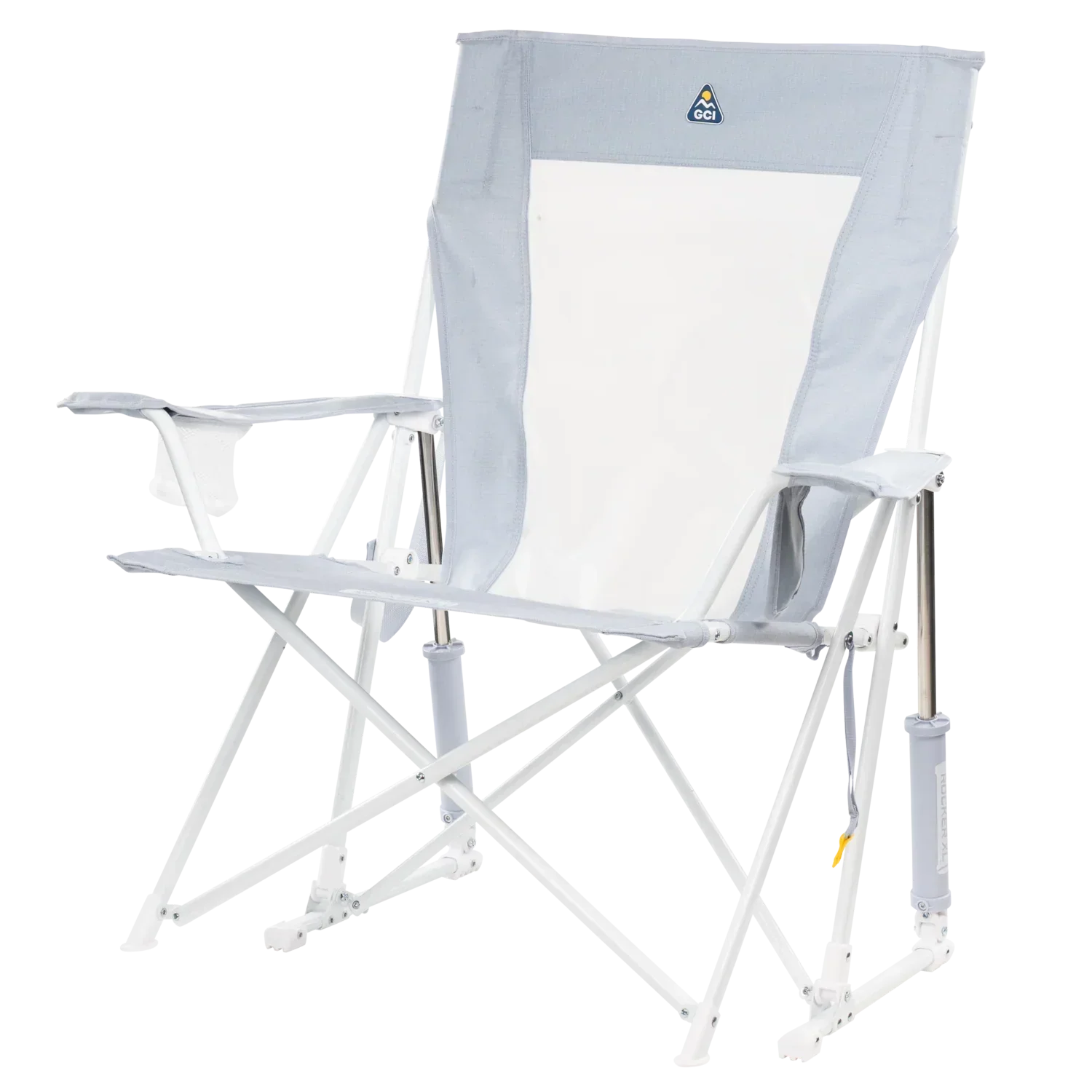 Smooth Motion Comfort Pro Rocker XL - Choice 107 - Freestyle Rocker Portable Outdoor Folding Chair Detail