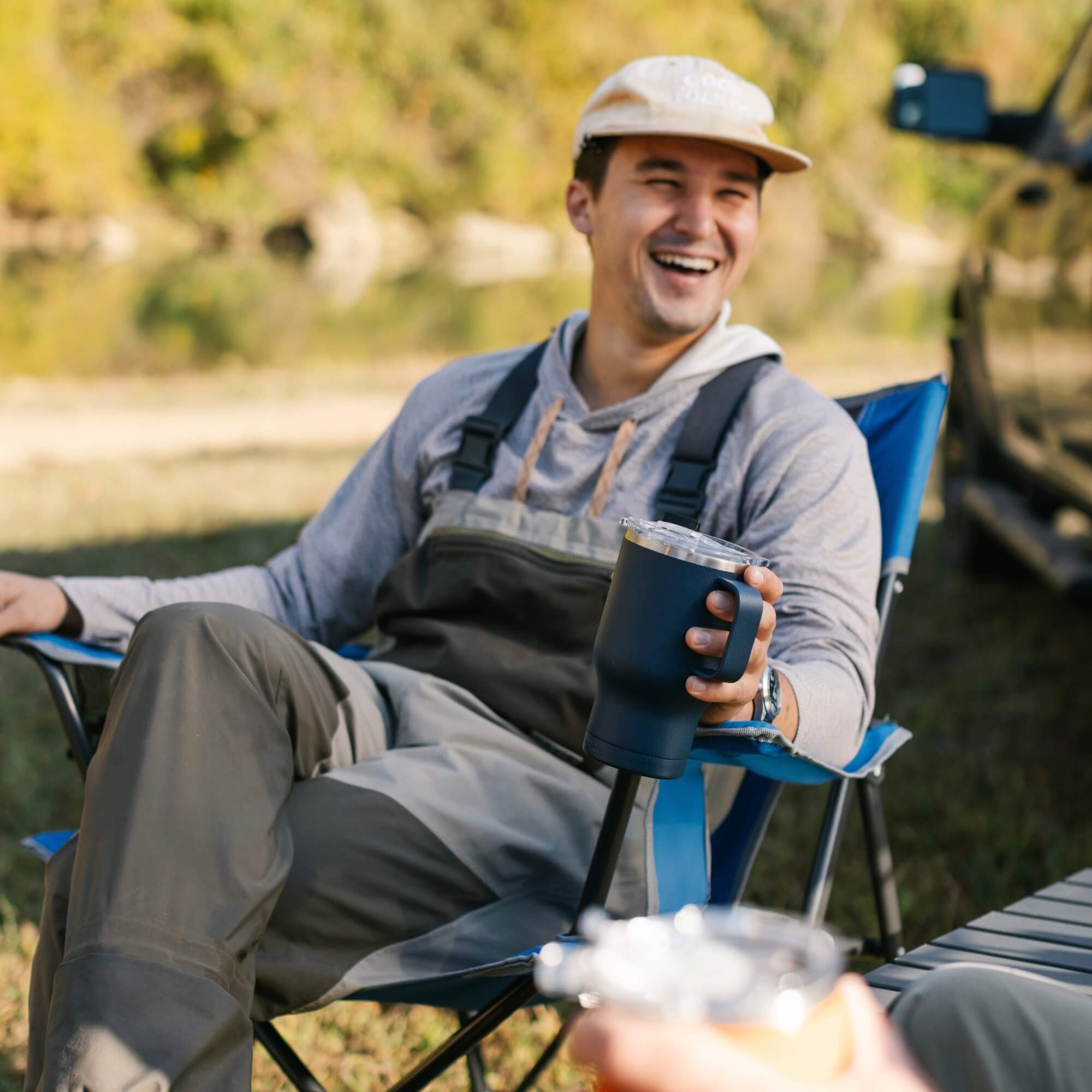 Lightweight Messenger Comfort Quad Chair - Choice 989 - Space-Saving Micro-Folding Chair for Backpacking Detail