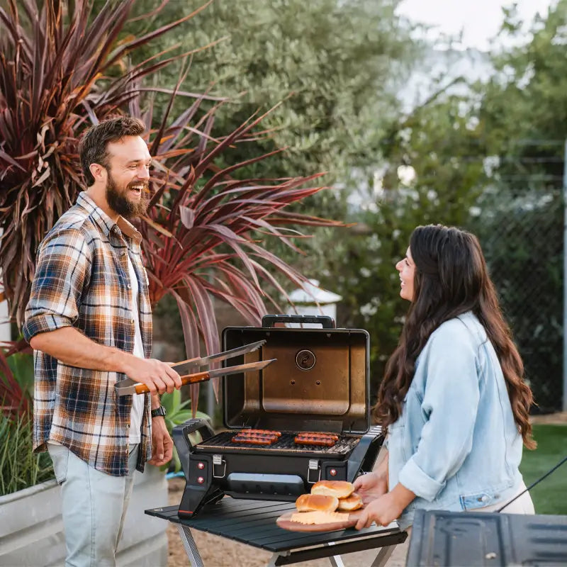 Multi-Functional Cook Compact Camp Table 25 - Choice 214 - Portable Camping Table with Heat-Resistant Countertop Detail