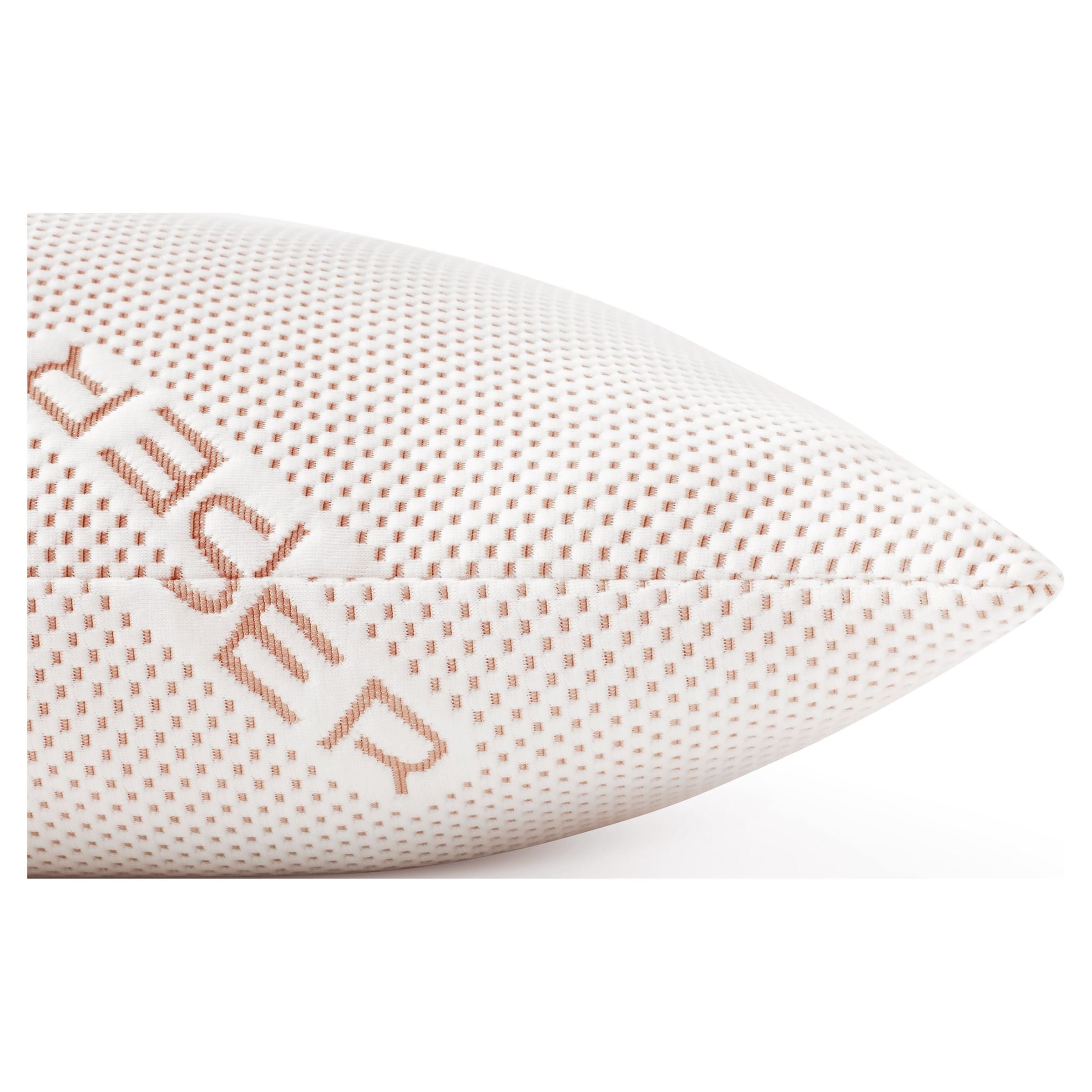 Ergonomic Memory Foam Copperloft King Bed Pillow, 2 Pack, Hypoallergenic - Ergonomic Memory Foam Pillow for Neck Pain Support Detail